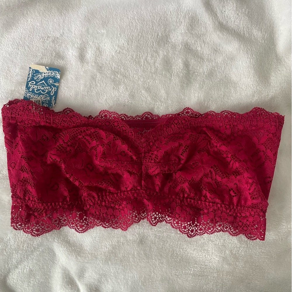 Free People Lace Bandeau Bralette